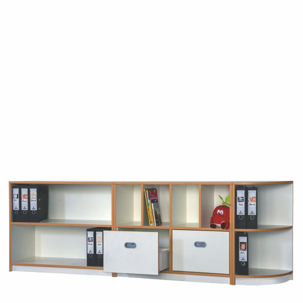 K Portfolio-/Bücher-Regal Diana, Höhe 80, 4 Dekore